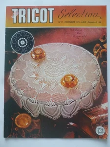Selección TRICOT Nº 17 (1975) - Patrones de ganchillo vintage - Imagen 1 de 14