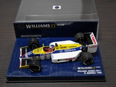 1/43 Minichamps Williams Honda FW11 N. Mansell 1986 - Image 1 of 4