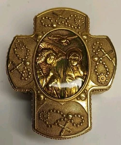 Caja baratija oración rosario Ava María colección biblioteca vaticana - Imagen 1 de 8