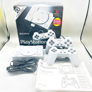 CONSOLE SONY PS1 CLASSIC MINI ORIGINALE π+ 20 GIOCHI COMPLETA OTTIMA TESTATA π - Picture 1 of 6