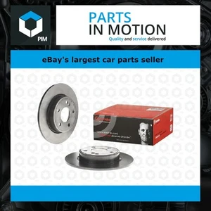 2x Brake Discs Pair Solid fits MERCEDES A200 W176 1.6 Rear 12 to 18 M270.910 Set - Picture 1 of 3