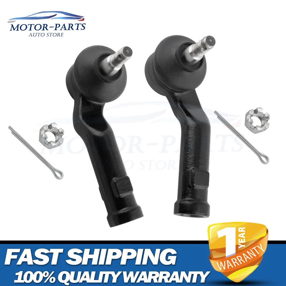 Par de extremidades de haste de amarração externa dianteira para 2004-2013 Mazda 3 2006-2010 2012-2017 Mazda 5 - Imagem 1 de 4