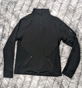 Felpa Pullover Hylete 1/4 Zip Uomo Media M Performance Allenamento Atletico - Foto 1 di 12