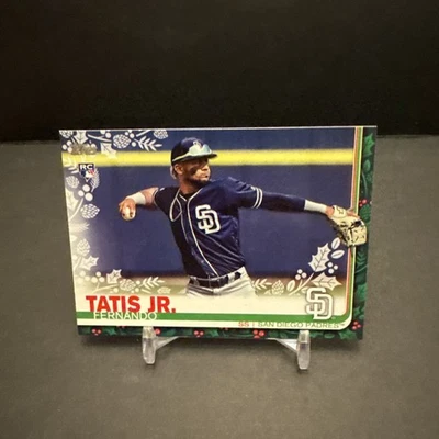 2019 Topps HOLIDAY ROOKIE Baseball #HW126 Fernando Tatis Jr. EX/NM - Image 1 of 2