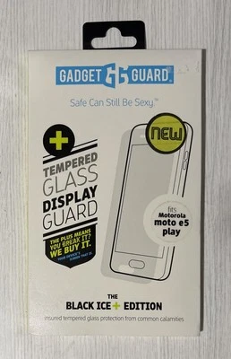 Gadget Guard Black Ice+ Edition Glass Screen Protector for Motorola Moto e5 Play - Image 1 of 2