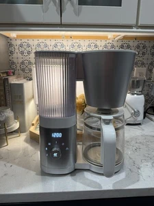 ZWILLING Enfinigy Glas Tropf Kaffeemaschine 12 Tassen — gerissene Karaffe/funktioniert gut - Bild 1 von 9