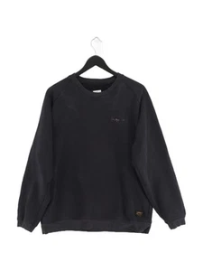 Carhartt Men's Hoodie L Black Graphic Cotton with Polyester Pullover - Picture 1 of 7