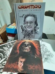 Bernie Wrightson - Artbook A Tribute + 3 Prints - Monster Forge 2022 RARO - Foto 1 di 18