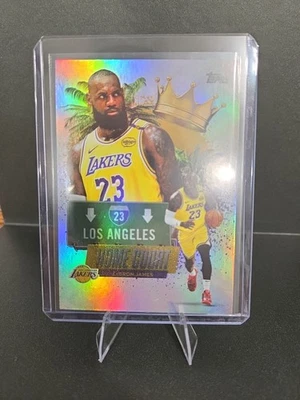 2025 Topps Basketball Lebron James Home Court SSP Casehit - Image 1 of 4