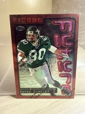 1996 Finest #76 Wayne Chrebet - Image 1 of 2