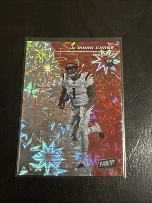 2021 Panini PLAYER Of The DAY JA MARR CHASE Rookie Kaboom /99 RC - Image 1 of 4