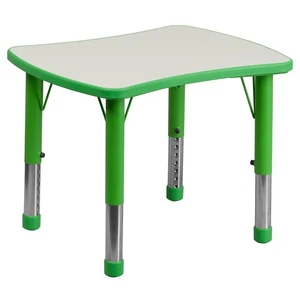 Flash Furniture Wren Rectangular Activity Table 21.875" x 26.625" Height - Picture 1 of 5