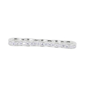1 Stck. Sterlingsilber CZ 3 bis 9 Strang Zwischenstab 31 mm #51160 - Bild 1 von 2