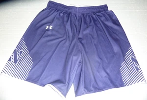 Northwestern Wildcats Basketball Shorts Mens LG Under Armour Team Issued NWOT - Picture 1 of 4