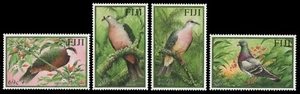 Fidschi 2001 - Mi-Nr. 970-973 ** - MNH - Vögel / Birds - Picture 1 of 1