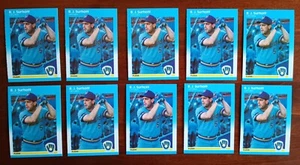 1987 Fleer Update #U-115 B.J. SURHOFF - MILWAUKEE BREWERS - Lot of (10) - *LOT#2 - Picture 1 of 2