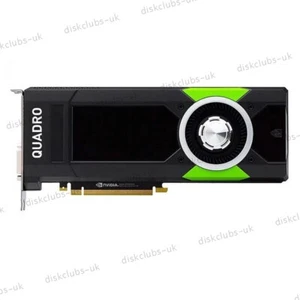 Nvidia Quadro P5000 16GB GPU 256 bit GDDR5X PCI Express 3.0 X16 Graphics Card - Picture 1 of 8