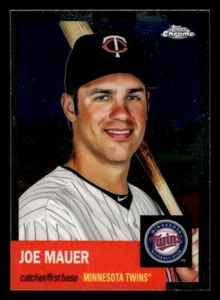 2022 Topps Chrome Platinum #479 Joe Mauer - NR-MINT *TedsCardShack* - Picture 1 of 2