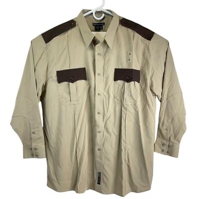 5.11 Tactical Shirt Men 2XL 42153 Patrol Duty Uniform A Class Police LS Button - Image 1 of 4