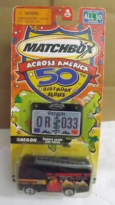 2001 Matchbox Across America Oregon Dennis Sabre Fire Truck "Mount Hood Rescue" - Image 1 of 2