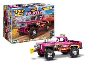 1/24 Revell 14532: 78 Chevy Blazer Pulldozer Plastic Model Kit - Picture 1 of 9