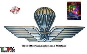 Spilla Brevetto Medio Paracadutismo Paracadutista Militare Parà 5x2.2 Folgore - Foto 1 di 6