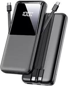 Portable Charger Power Bank - 15000mAh Fast Charging Powerbank Battery Pack with - Picture 1 of 6