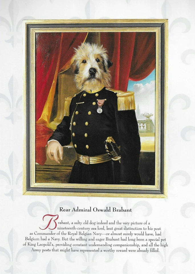 PBGV "Oswald" - PERSONALIZADO MATE - Impresión de arte de perro vintage - Pulsera Foto 1 de 1