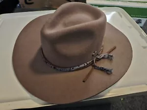 Premium Wool Cowboy Hat- Women's Size Small (20-21") High Quality! W/ Extra Hat! - Picture 1 of 11