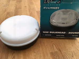 Deluce Sentinal SENTBH16 16W Bulkhead Black/Opal HGEX07 - Picture 1 of 4