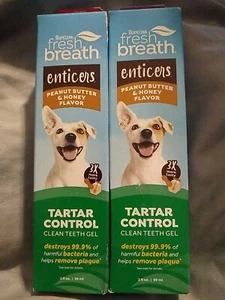 2 TROPICLEAN Fresh breath Enticers Tartar Control for Dogs 3x More Clean - Picture 1 of 5