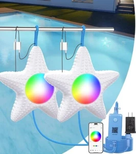 Led Pool Light, Waterproof, Underwater with App Control, 20W RGB Color Dimmable - Picture 1 of 7