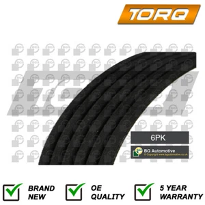 Alternator Belt Torq Fits Ford Escort 1993-2000 Toyota Corolla 2001-2008 - Picture 1 of 3
