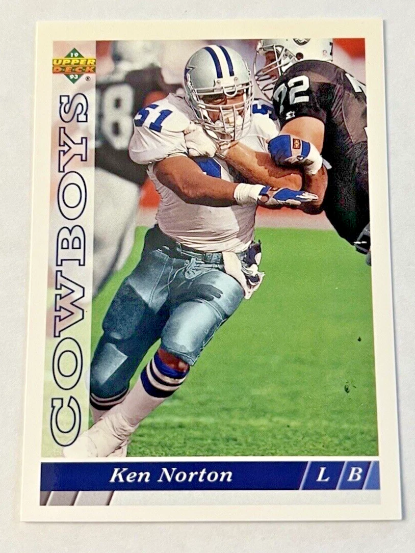 1993 Upper Deck NFL Football Trading Card #D11 Ken Norton Dallas Cowboys