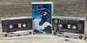 Double Cassette The Very Best of Elton John 30 Pop Rock Music Hits Vintage 1990 - Picture 1 of 10