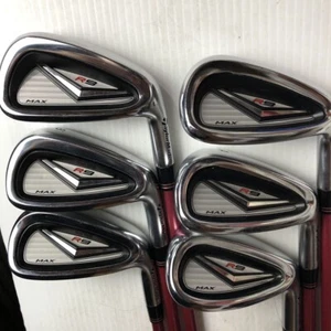 TaylorMade R9 MAX 6Pcs 7-9+Pw+Aw+Sw iron set REAX 50 Flex Ladies - Picture 1 of 9