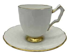 Aynsley Golden Crocus Demitasse Cup & Saucer - Picture 1 of 4