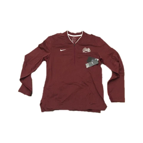 NEW NWT Montana Grizzlies Nike Men's Dri Fit 1/2 Zip Men's Jacket Size Medium Cover