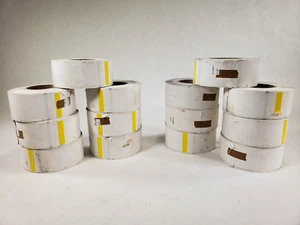 Menge 14 Rollen Einseitig Thermodruck Aufkleber Papier Rollen 7" x 2 1/4 - Bild 1 von 4