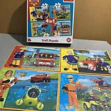4 In 1 Fireman Sam Puzzle…COMPLETE