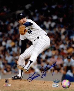 Foto autografiada firmada por Goose Gossage 8X10 MLB auténtica certificado de autenticidad Yankees de Nueva York - Imagen 1 de 1