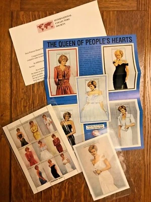 Estampillas de la Princesa Diana Sociedad Internacional de Coleccionistas. Juego original con certificado de autenticidad Foto 1 de 4