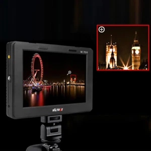 Viltrox DC-70II 7" 4K Monitor LCD Video Field HD Adapter for Canon Nikon Camera - Picture 1 of 12