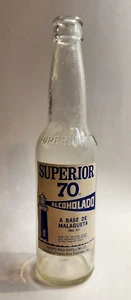 VINTAGE BOTTLE / ALCOHOLADO SUPERIOR 70 / ARECIBO PUERTO RICO 1955 - Picture 1 of 1