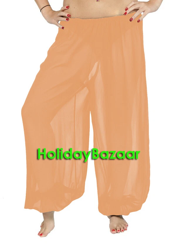 Women Student Harem Pant Yoga Genie Trouser Belly Dance Pantaloons Aladdin Pants - Image 1 of 1