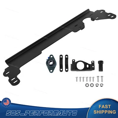 Front Shaft For 1984-2001 Jeep Cherokee XJ Steering Box Brace W/Sector Support - Image 1 of 4