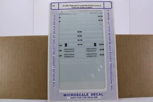 Microscale Decals HO Scale Paducah & Louisville Diesel & Caboose Set 87-588 - Picture 1 of 1