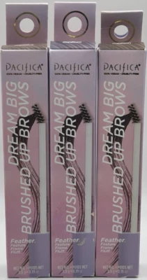 3PK Pacifica Dream Grandes Cejas Cepilladas ~ MEDIANO OSCURO ~ 0.19 FL OZ CADA UNA ~ LEER Foto 1 de 3