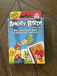 Angry Birds Card Game Mattel Family Fun Complete Open Box - Picture 1 of 8