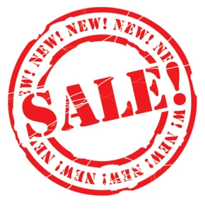 VENTA Calcomanías de letrero de vinilo pegatina para ventana de tienda - Imagen 1 de 3